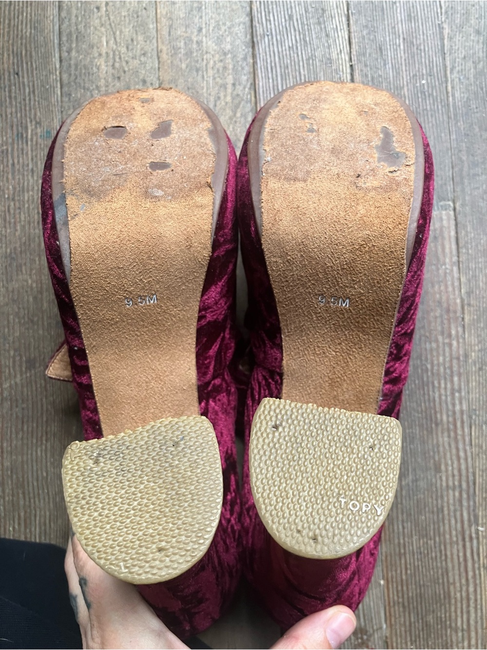 Jeffery Campbell velvet platforms - Picture 8 of 10